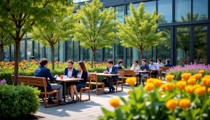 Créer un jardin d'entreprise : 5 bénéfices insoupçonnés
