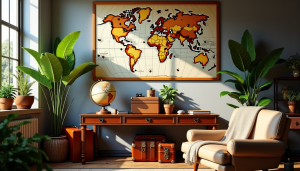 3 astuces pour transformer votre maison en espace de voyage