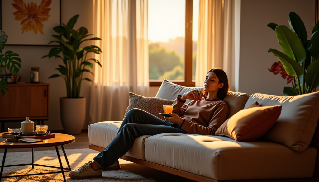 L'art de vivre chez soi : confort et style à la maison