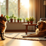 Vivre en harmonie : animaux et maison se rencontrent