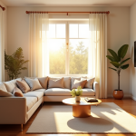 Style épuré et chaleureux pour une maison accueillante