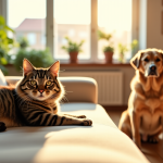 Les secrets de la cohabitation entre chats et chiens