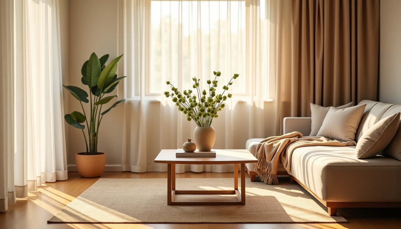 Créer une ambiance zen avec des couleurs douces et naturelles